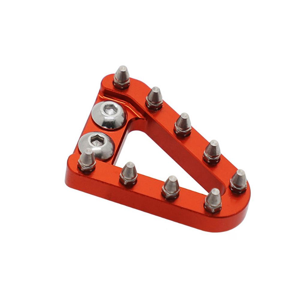 CNC tylna płytka pedału hamulca stopniowa końcówka do KTM SX SXF EXC EXCF XC XCF XCW XCFW TC TE 2008 2009 2010 2011 2012 2013 2014 2015 2016