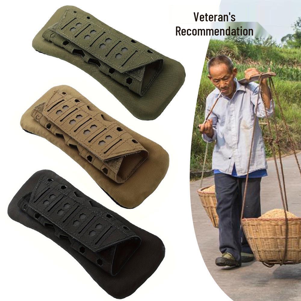 Taktische Outdoor-Schulterpolster: Atmungsaktives Rutschfestes Polster für Rucksäcke & Westen