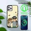 F-Charlie and Lola Cartoon Phone Case For iPhone 17,16,15,14,13,Pro,Max,Plus,Magnetic For Magsafe Wireless Charging