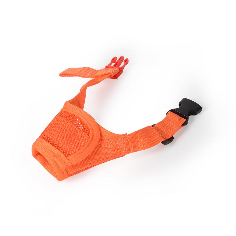 Fabric Dog Muzzle: Bite, Messy Eating, Licking, and Bark Prevention for Small to Medium Dogs (Corgis, Teddy Breeds)