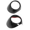 2 Pcs AC   Vent Trim Dry Carbon   Outlet Cover Front Dashboard Decoration Sticker Replacement for   2022 and Up LHD