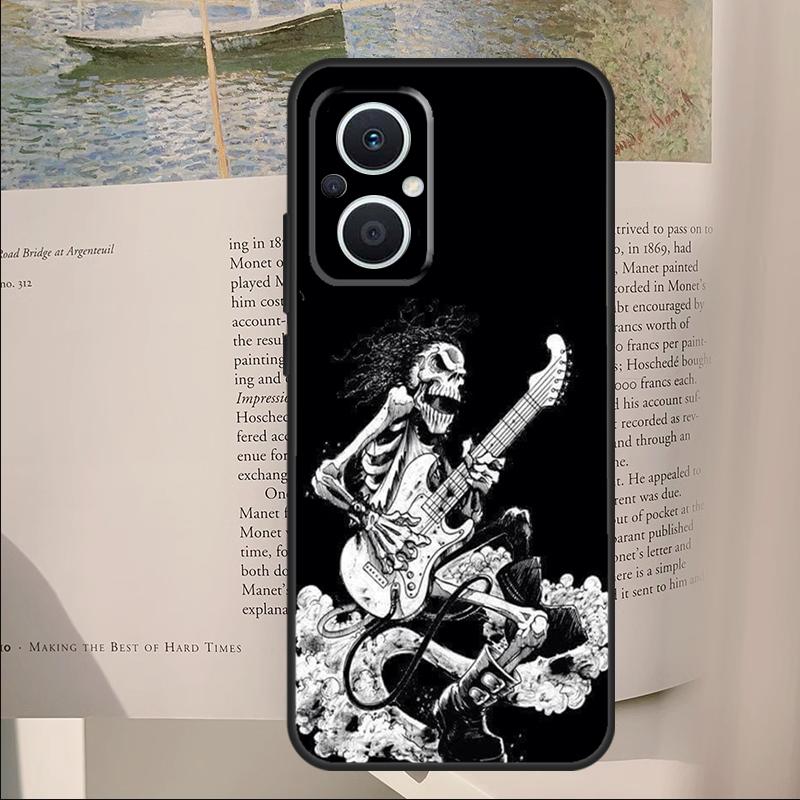 Musical Instrument Drum Cover For OPPO Reno 14F 13F 12F 11F 10 11 12 14 Pro 7 8 Lite OPPO Find X9 X6 X5 X8 Pro Case
