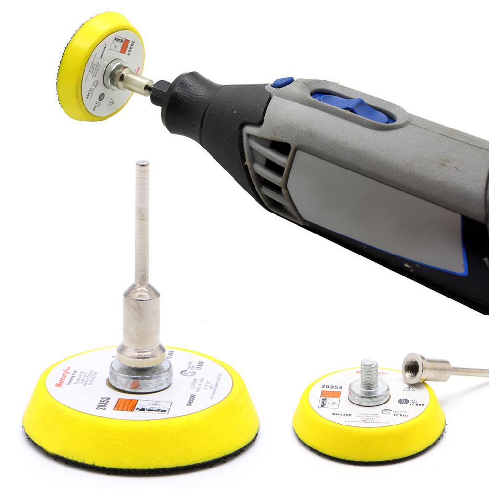 2" Mix Grit Sander Disc 3mm Shank Sanding Polish Polishing Pad Backer Plate Hot