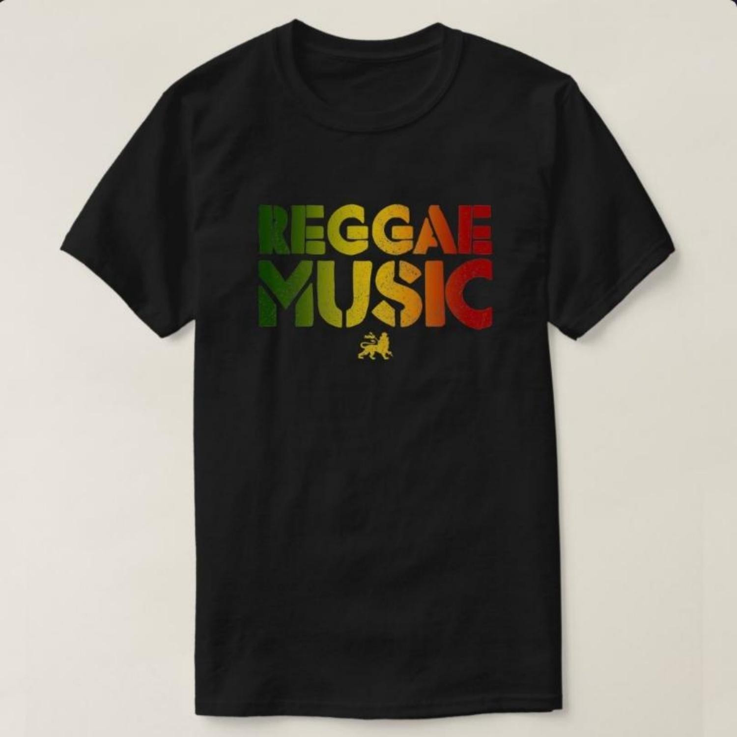 

Reggae Music Lion of Judah Rastafari Rasta Jamaica TShirt 100 Cotton ONeck Short Sleeve Summer Casual Mens Tshirt XXXXXL