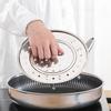 Stainless Steel Round Steamer Rack with Detachable V-Shaped Stand for Steamer Cooking Stackable Vegetables Dumplings Fish Seafood Versatile