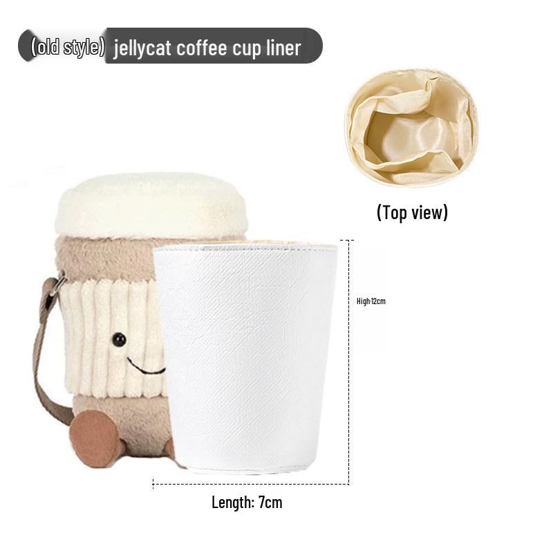 Jellycat Coffee Cup Liner Bag - Waterproof DuPont Paper Middle Bag and Support Accessories
