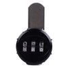 Combination Cabinet Cam Lock   3 Digit Password Mechanical Cabinet Lock for Drawer Mailbox  