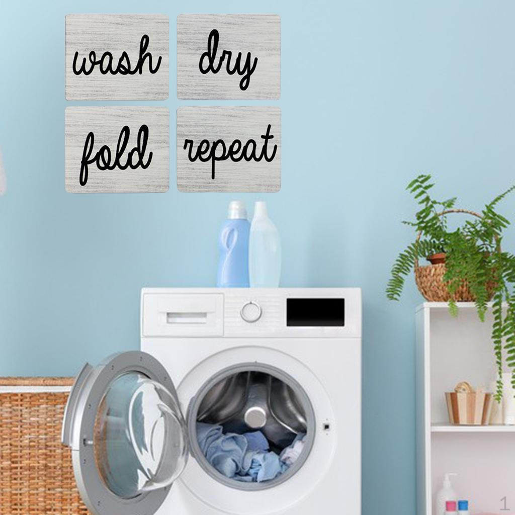 

Laundry Room Decor Sign Wooden