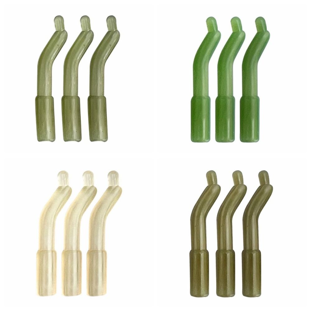 

20pcs/50pcs 22mm Hook Sleeve Tube TPR Line Aligners Sleeve Fishing Hook Sleeve Sports Entertainment