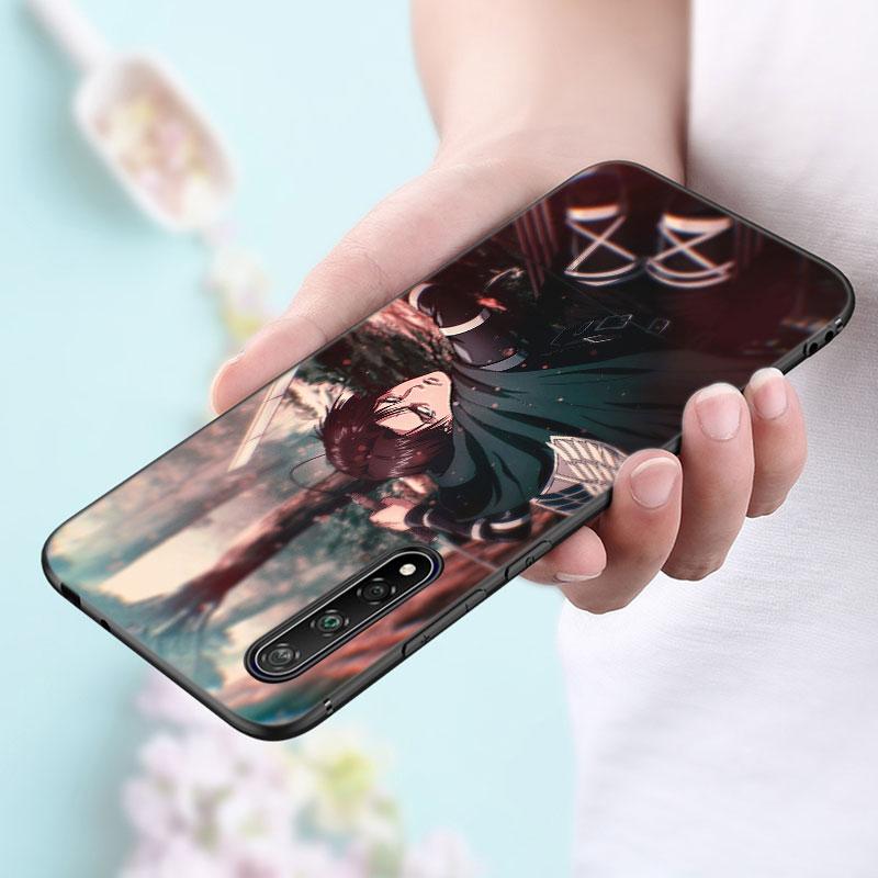 Anime Angriff Auf Titan Levi Ackerman Fall Für Huawei Y9A Y9S Y8P Y8S Y7A Y7P Y6P Y6S Y5P Y5 Lite y6 Y7 Y9 Prime 2018 2019 Abdeckung