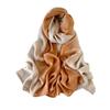 Solid Color Silk Scarf Shawl Summer Sun Protection Extended Headscarf Bag Head Premium Cotton Scarf Square Scarf South East Asia Scarf