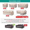 1/2/3/4 Waterproof Elastic Corner Sofa Covers Seats Solid Couch Cover Polyester L Shaped Sofa Slip Protector for Pets and Kids
