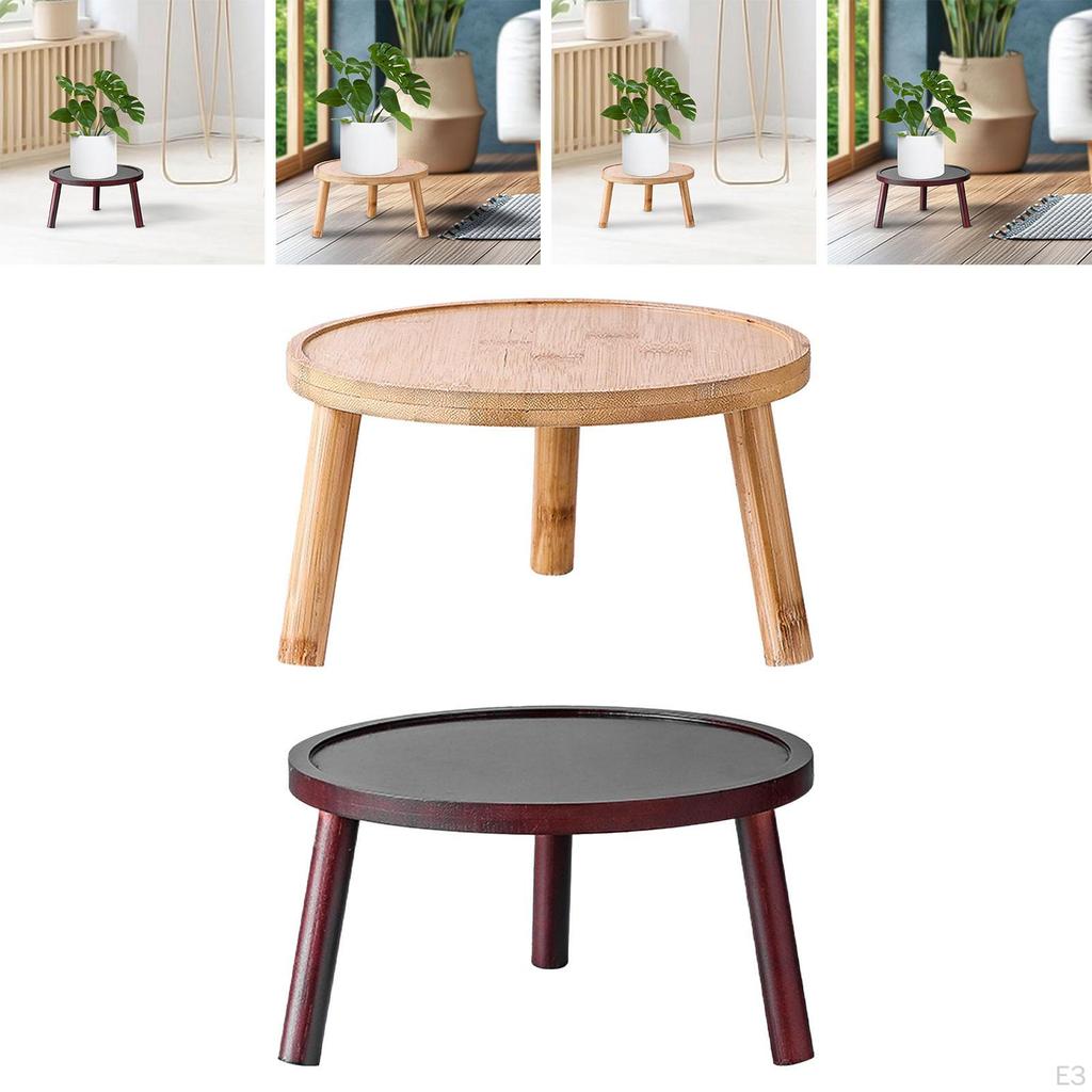 Çiçek Saksısı Saksı Rafı Bahçe Şömine Rafı Ahşap Bitki Standı Teras Masası