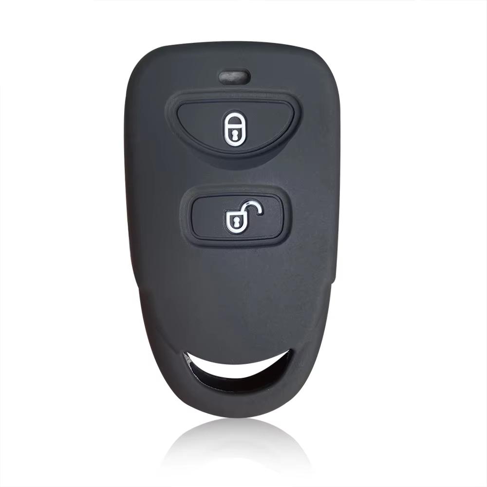 Silikonový obal držák na klíče od auta pro Kia Magentis Carens Sonata sorento rio soul forte pro Hyundai Tucson accent Santa Fe Avante