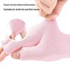 Reusable Cotton Gel Half-Finger Gloves For Deep Moisturizing Care Overnight Repair Treatment For Dry Cracked Hands Care Tool