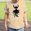 Anime Hollow Knight Kids T-Shirt Funny Cartoon Print Short Sleeve Casual Polyester Tee Boys Girls Summer Fashion Tops Birthday Gift