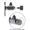 Aquarium CO2 Control Valves With Anti Backflow Design For Fish Tanks Plant Growth System Aluminum Alloy Bubble Counter