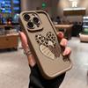 Leopard Print Heart Design Phone Case for iPhone 17 16 15 14 13 12 11 Pro/Max/Plus, Shockproof and Durable Back Cover