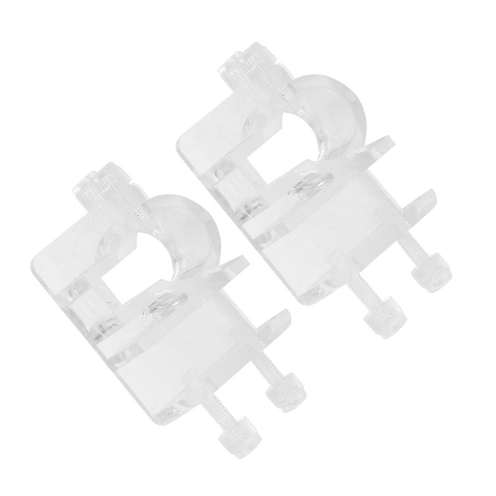2PCS Set Holder Clip Aquarium Hose Fixing Clip Acrylic Hose Tube Clamp Holder Aquarium
