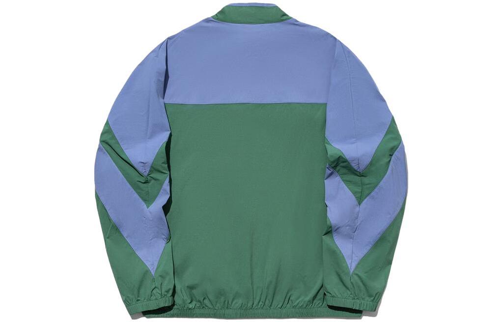 Li Ning Vital Jacket Men's Deep Hall Green Disc Wing Blue Ivory AJDT761-2