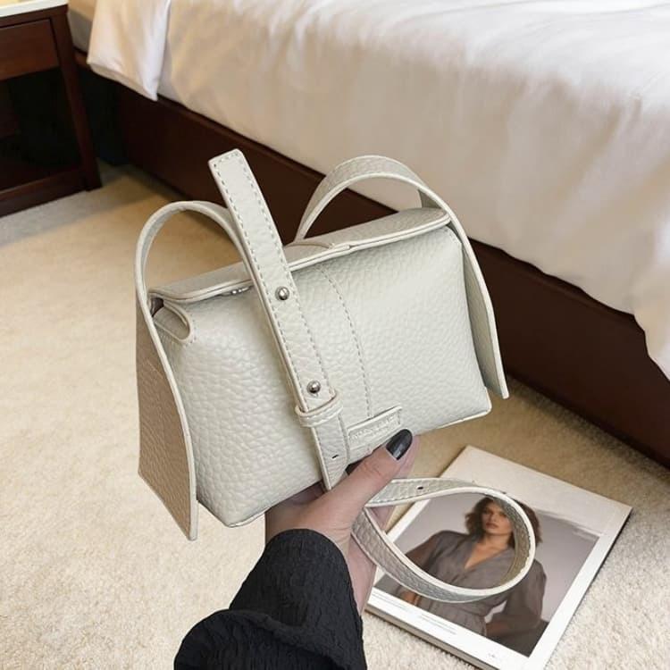 Lychee Metal Clip Crossbody Bag Women's Shoulder Bag