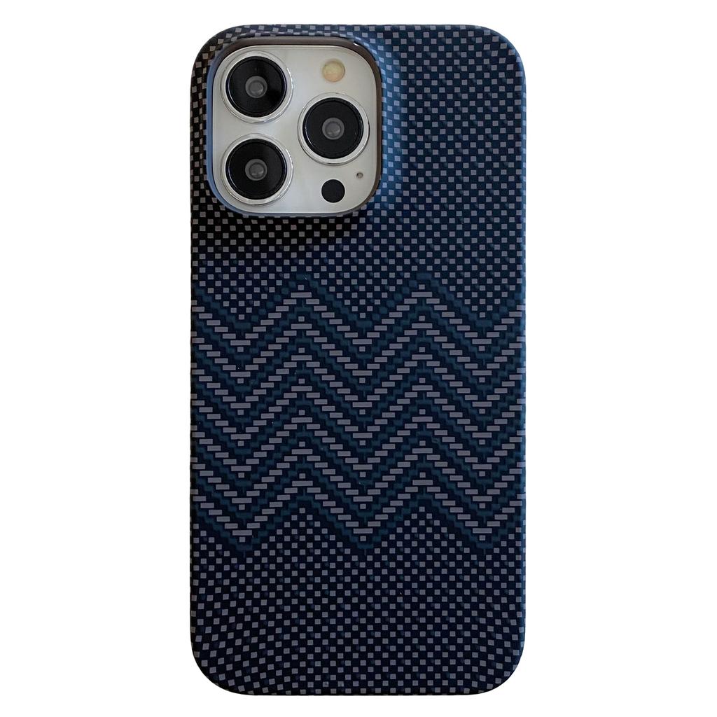 For iPhone 15 Pro Max Case Water Transfer Printing Drop-Proof PC Cell Phone Cover