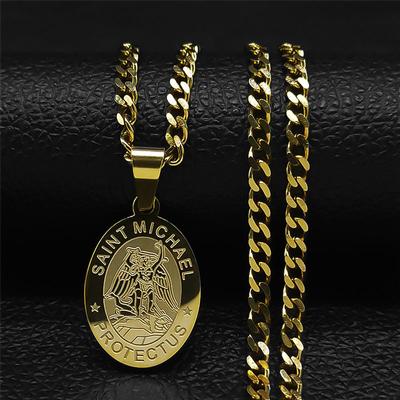 Archangel St. Michael Necklace Pendant Necklace Blessing Necklace