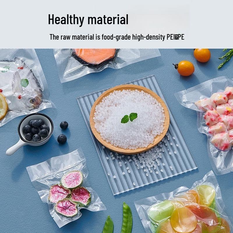 Geprägte Vakuumierbeutel zur Aufbewahrung von Lebensmitteln