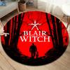 BlairWitch Round Area Rug,Carpet Rug for Living Room Bedroom Sofa Playroom Decor,Non-slip Floor Mat