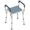 57-69cm Aluminium Frame Bath Seat - Light Blue