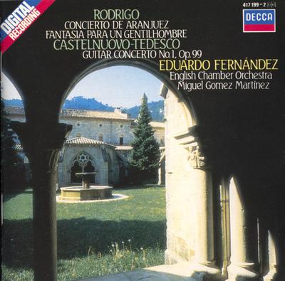 CD JOAQU?N RODRIGO, MARIO CASTELNUOVO  - Concierto De Aranjez / Fantasia Par 4171992 Decca 1986 Germany Classical Used