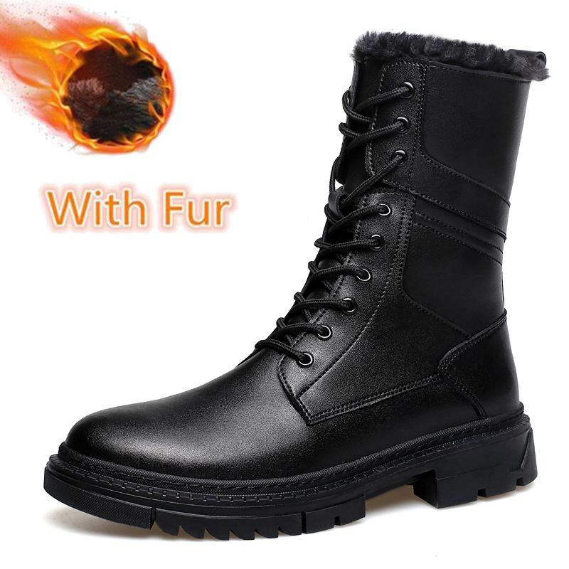 

Мужские мотоциклетные ботинки Personality, новые осенне-зимние ботинки до середины голени в стиле панк-рок, модные высокие мужские ботинки, теплая зимняя мужская обувь 49