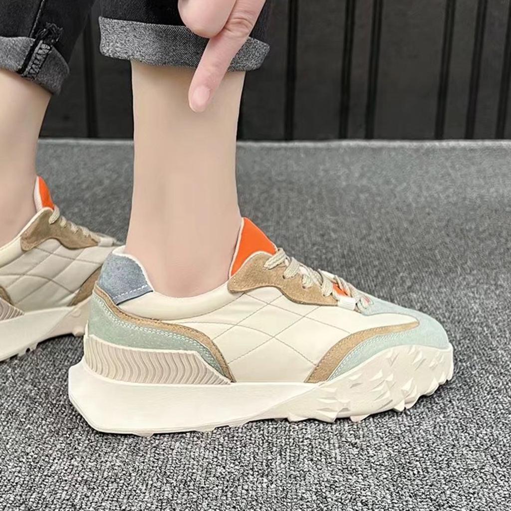 Color Matching Retro Moral Training Shoes Women 'S Shoes Spring 2023