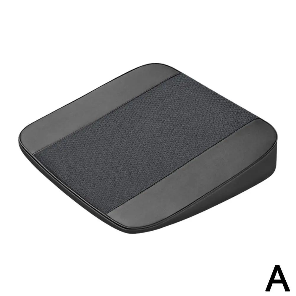 Car S Cushion Ice Silk Slant Elevating Pad Increase Cushion For Practice Driving Pain Relief Comfort Office Chair B4b5