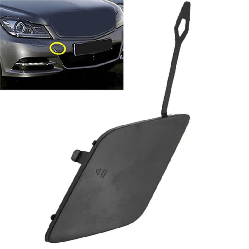 Automotive Accessories for W204 C180 C200 C220 C250 Front Bumper Tow Hook Cover 2048850426 Tow Hook Eye Caps Replacement