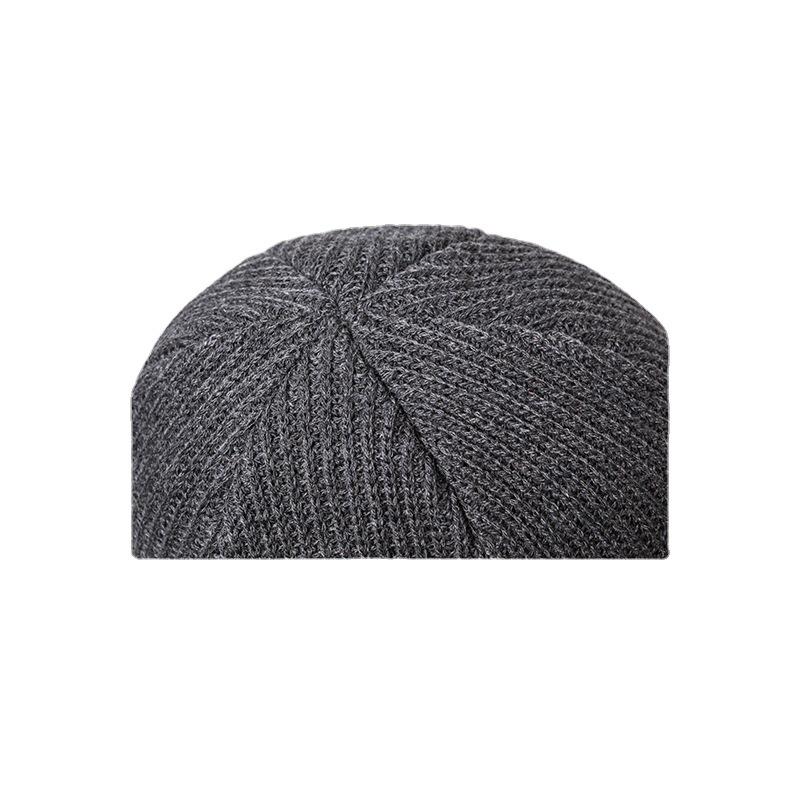 Winter New Men's Woolen Hat Autumn Hat Male Korean Version of All the Fashionable Warm Knit Hat Fashion Head Cold Hat