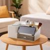 Space Saving Cosmetics Storage Case Large Capacity Tissue Box Desktop Storage Box  Kitchen