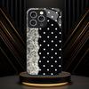 White Lace & Polka Dot phone case mobile phones for iphone 17 pro max cover Glass for iPhone 17 16 15 14 13 12 11pm Pro Plus