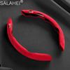 For Sport GR Sport C-HR RAV4 Avensis Prado Prius Car Suede Leather Non-slip Steering Wheel Soft Cover Auto Accessories