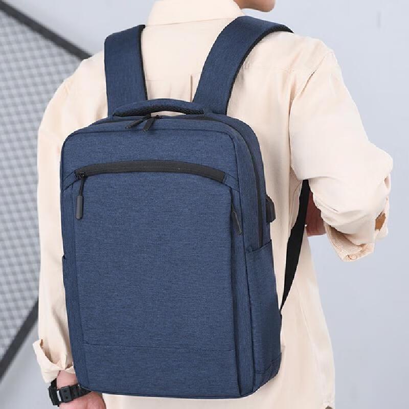 Li Shen Men's Business Travel Backpack with Trolley Sleeve