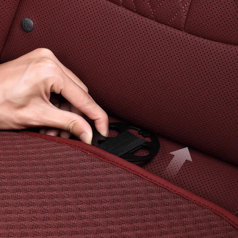 Car Seat Pad Backrest Mat Ice Silk Flax Seat Cushion Covers For Chevrolet Cruze Sonic Silverado Trax Camaro Captiva Equinox Z71
