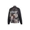 adidas Originals Trefoil Logo Letter Print Single-Breasted Hooded Long Sleeve Baseball Jacket Men Jackets Black GD2093