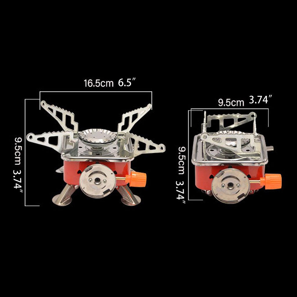 Professional Mini Camping Stove Folding Outdoor Gas Stove Portable Picnic Split Cooker for Burner