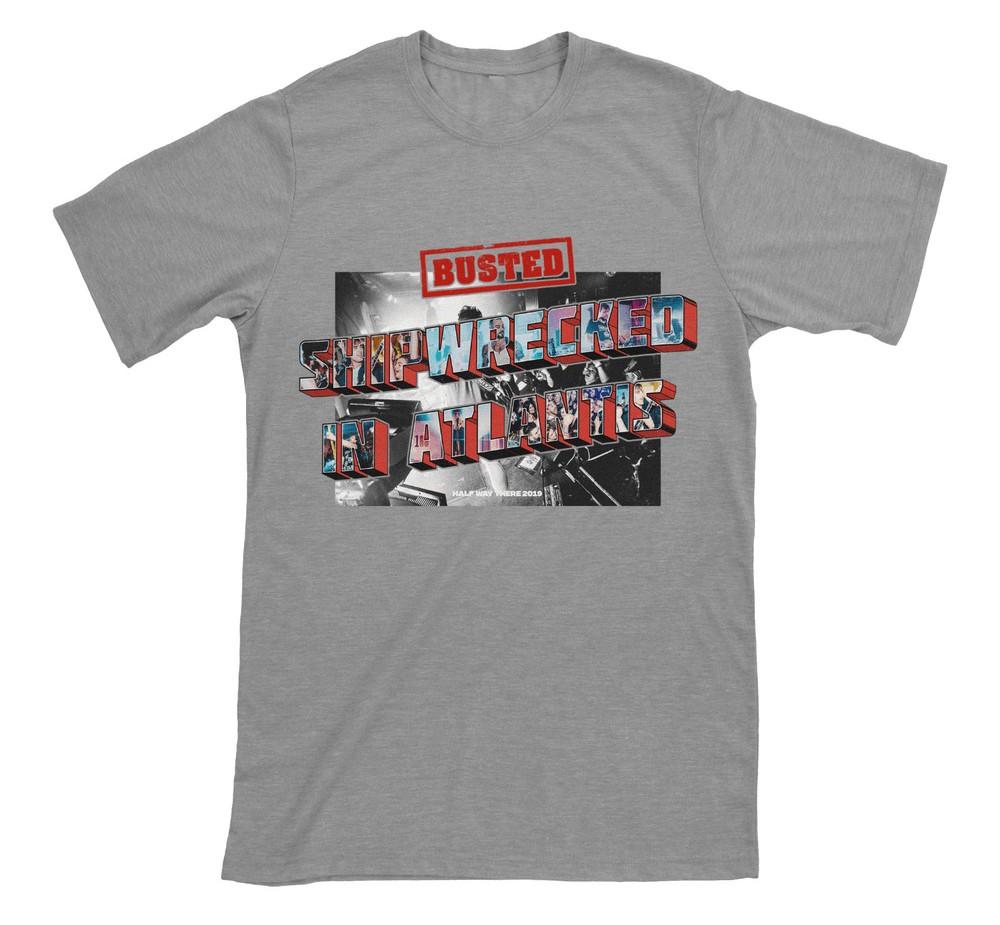 Busted Band Shipwrecked In Atlantis T-Shirt Size S-5XL Comfort Colors Unisex T-Shirt XXL