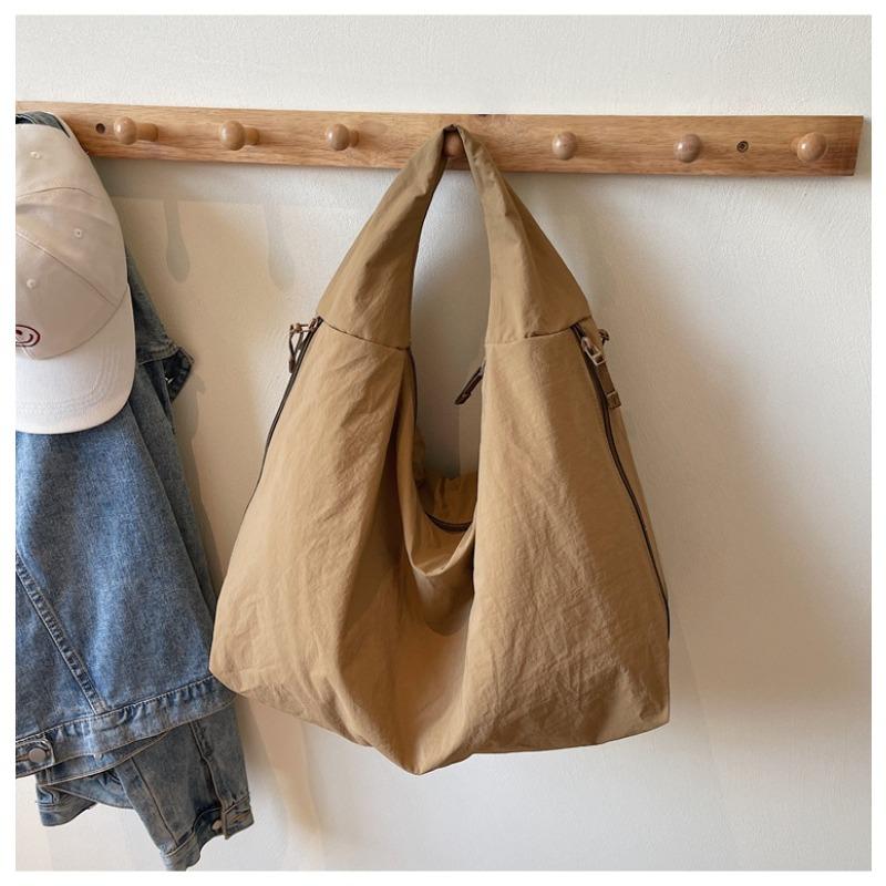 Canvas Bag Women's Large-capacity New Spring and Autumn Leisure Relaxation Shoulder Shopping Bag Tote Bag