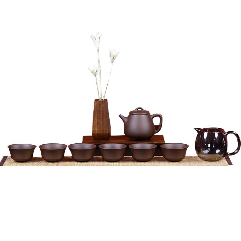 Wanchunhe Bird Song and Flower Deluxe Zisha Tea Set