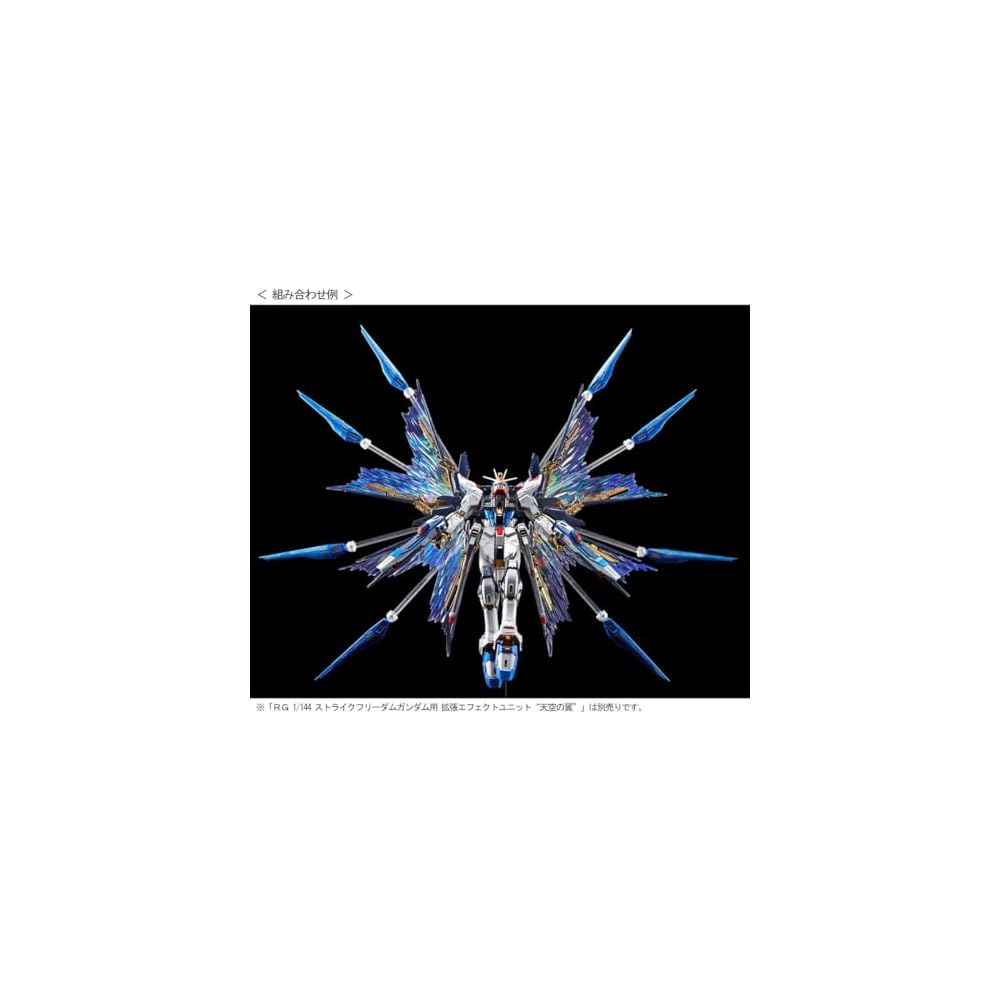 Bandai RG 1/144 Strike Freedom Gundam Titanium Finish Model Kit Hobby Collectible