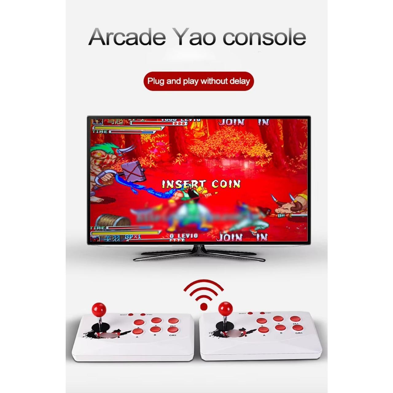 Игровая консоль с джойстиком для двух человек X6 Home TV Game HDMI Wireless Console — фото 10