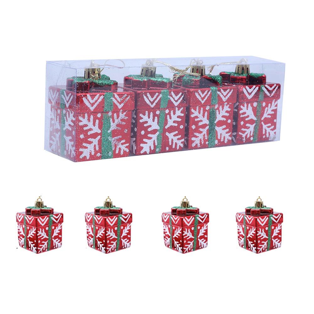 Mini Merry Christmas Decor Colorful Xmas Decorative Pendant  Christmas Party