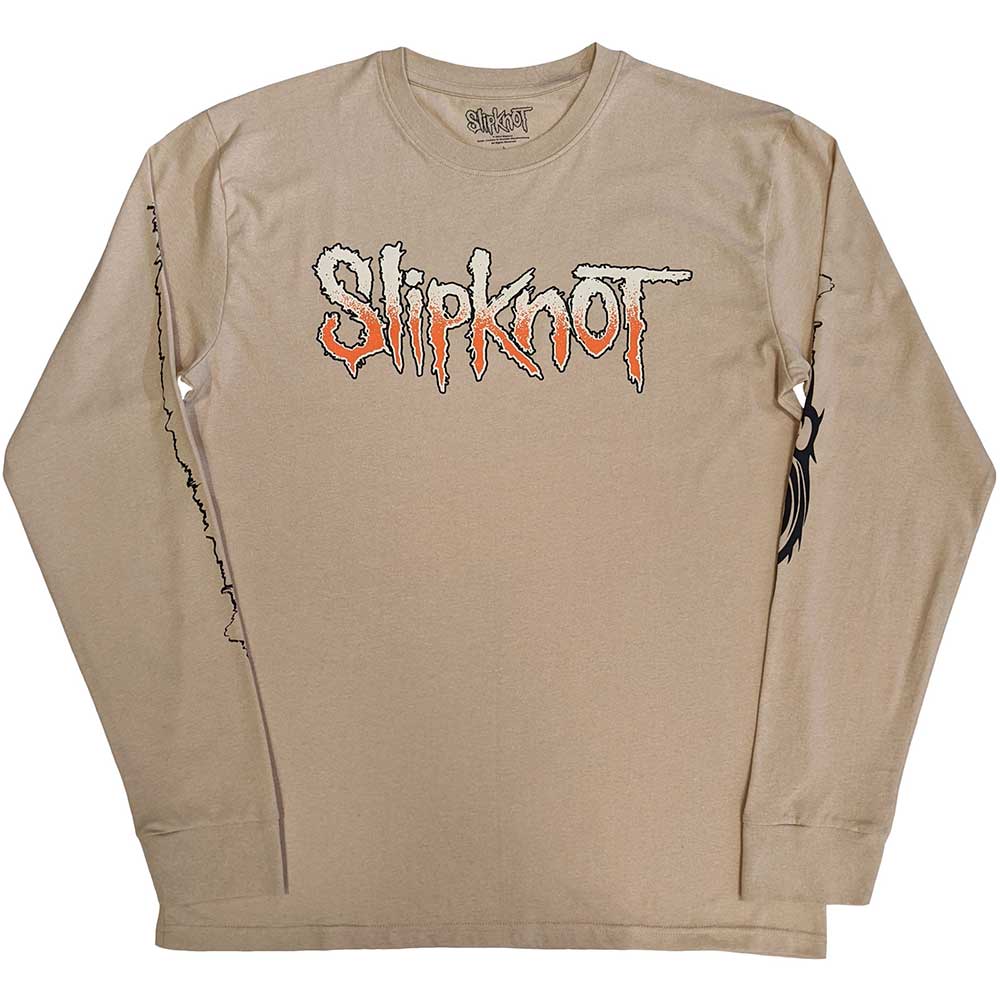 Slipknot Unisex Adult The End, So Far Barcode Logo Long-Sleeved T-Shirt